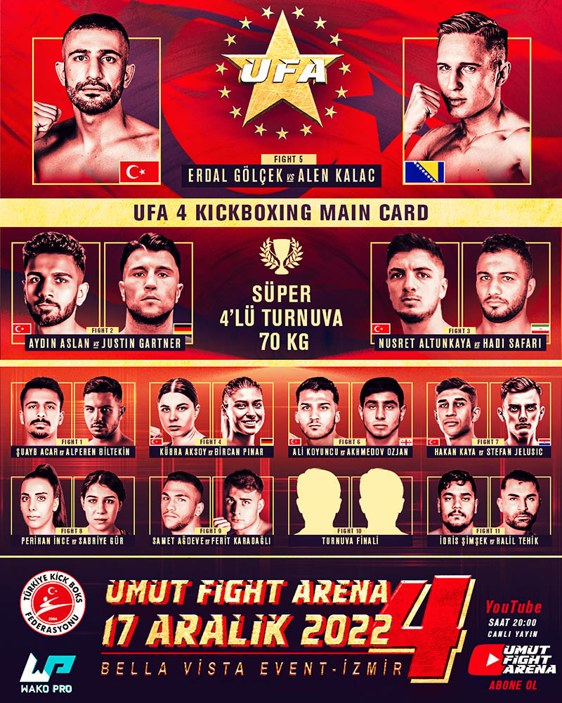 UFA 4 KICKBOXING